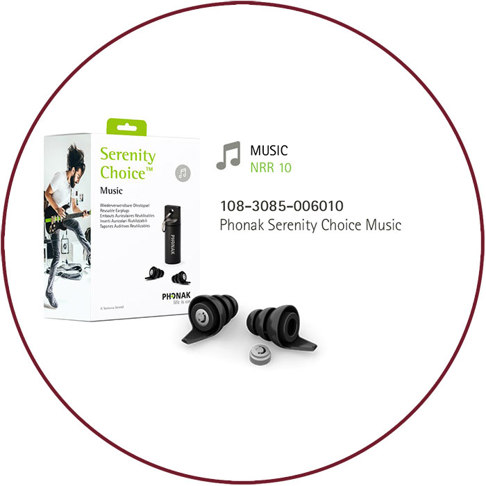 Phonak Serenity Choice Music Hearing Protection