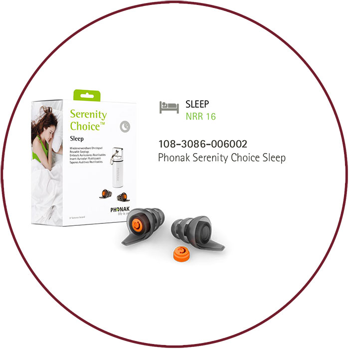 Phonak Serenity Choice Sleep Hearing Protection